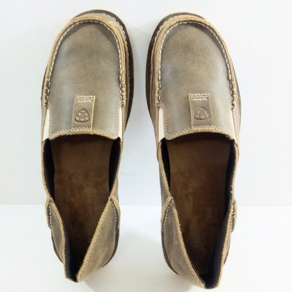 Ariat Cruiser Women 11 Brown Bomber Leather Loafers 10023008 - Picture 6 of 8